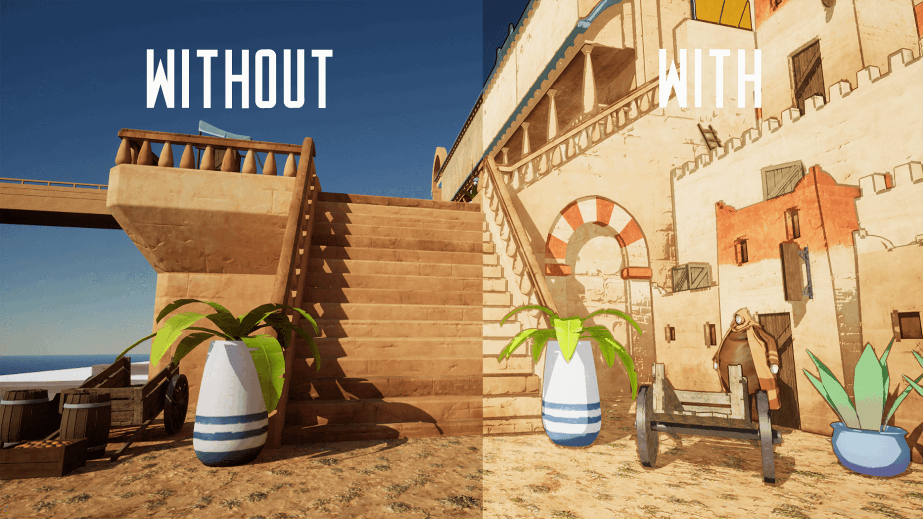 North side of Paradise Mall in Exo Mayhem