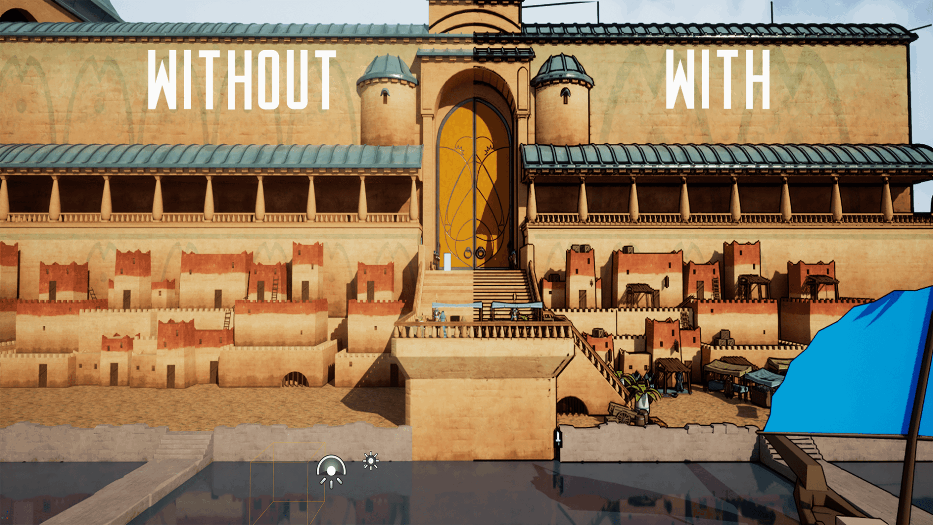 North side of Paradise Mall in Exo Mayhem