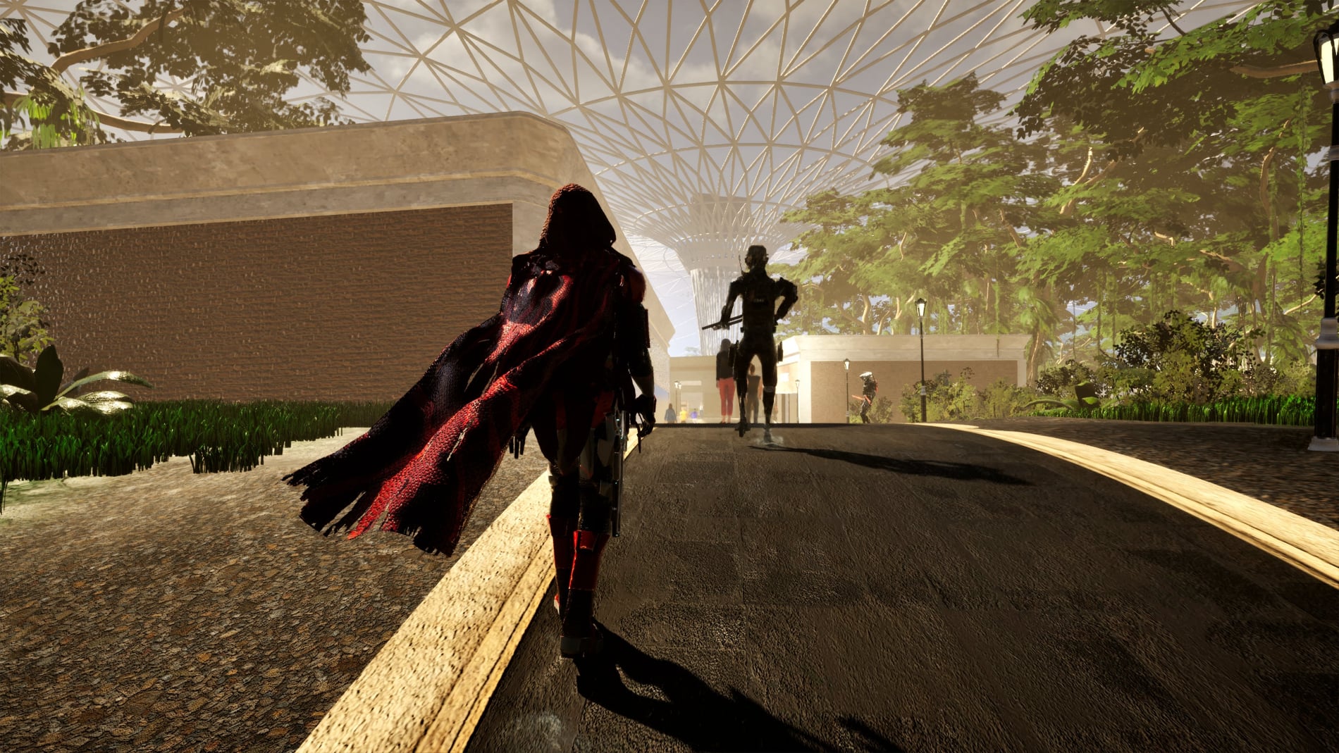 Flight in Exo Mayhem