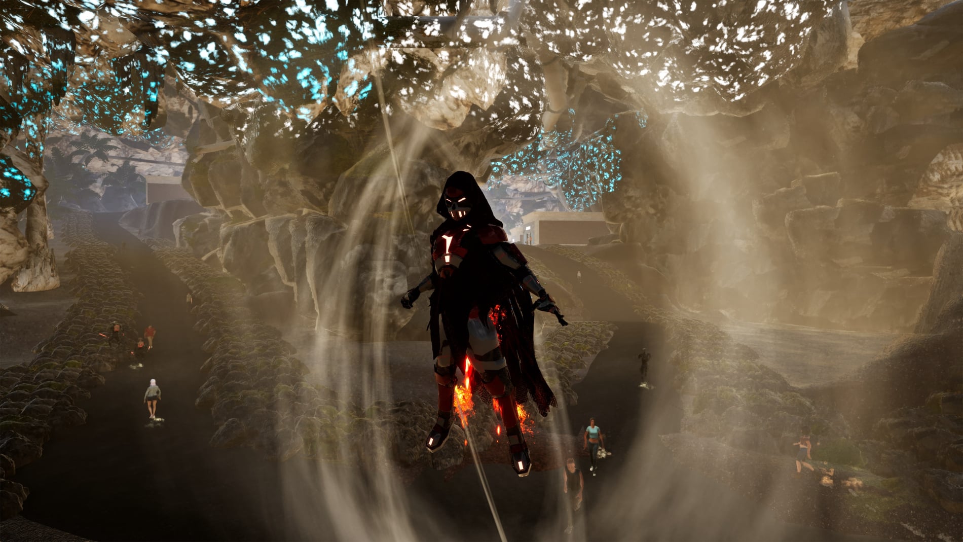 Flight in Exo Mayhem