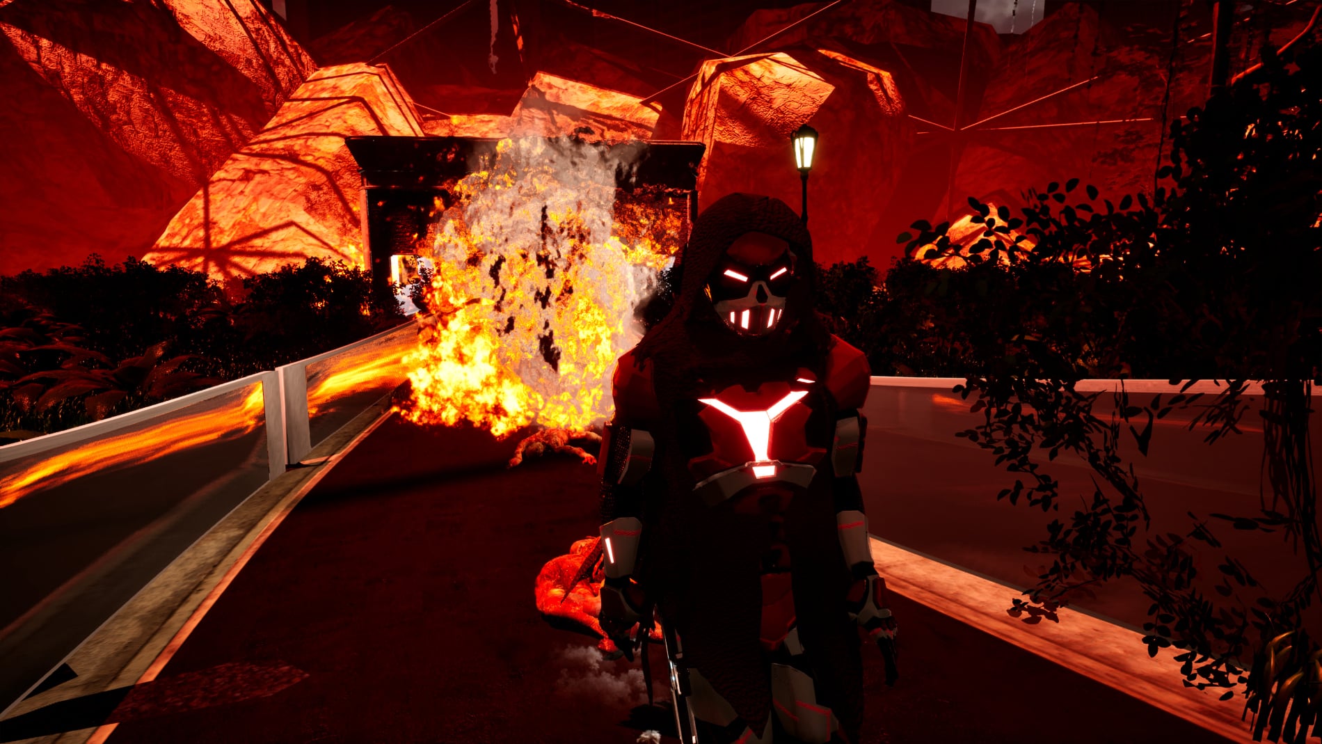 Flight in Exo Mayhem