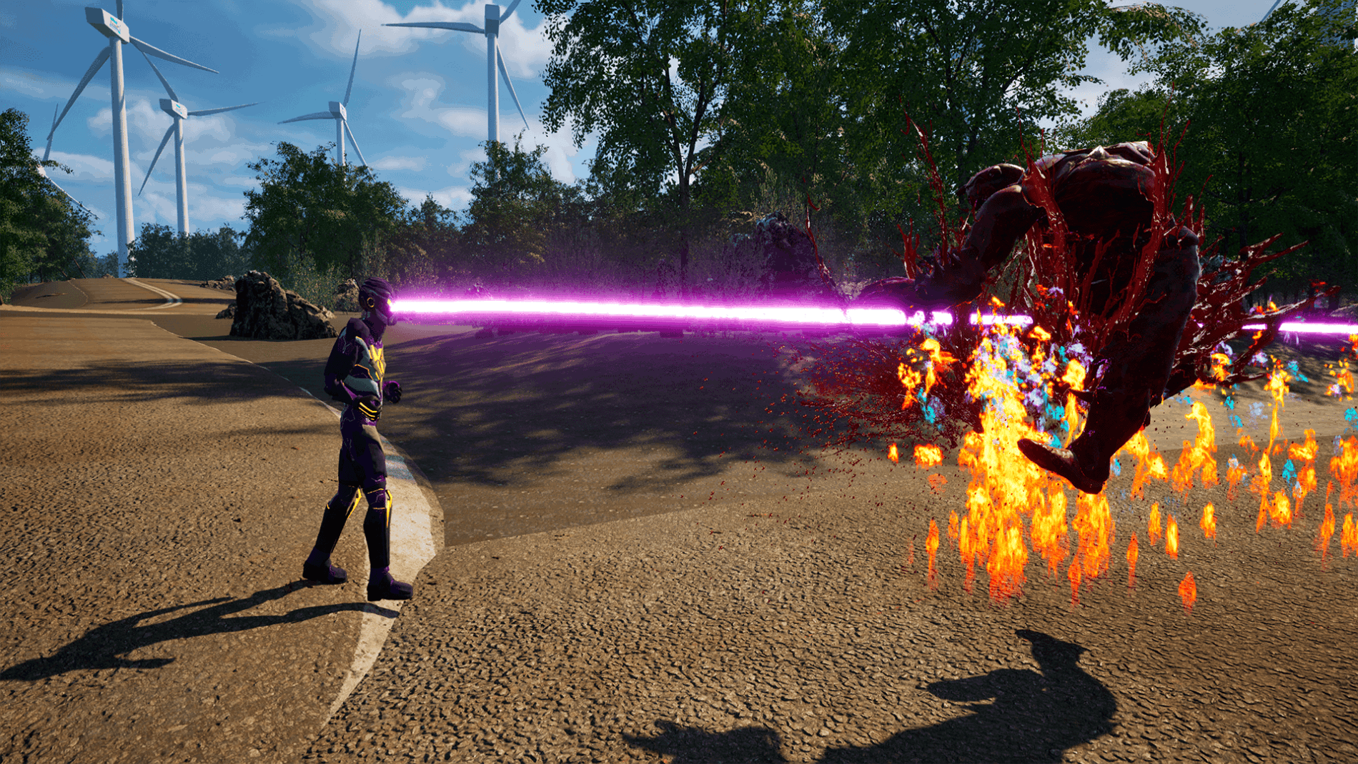 North side of Paradise Mall in Exo Mayhem